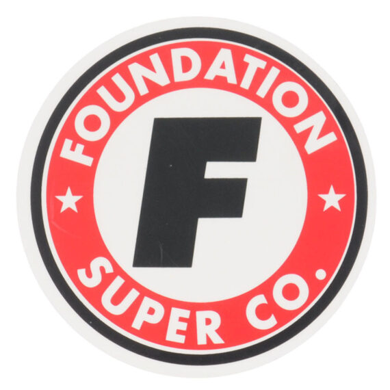 FOUNDATION USA STICKER CIRCLE F SKATE 1 PC