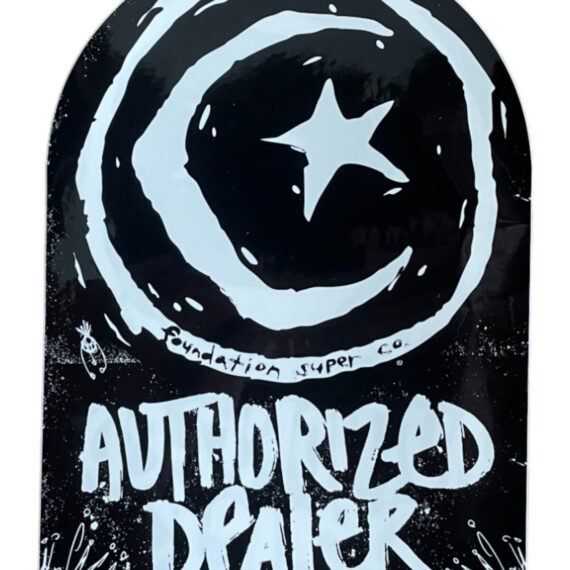 FOUNDATION OFFICIAL DEALER STICKER 25PK