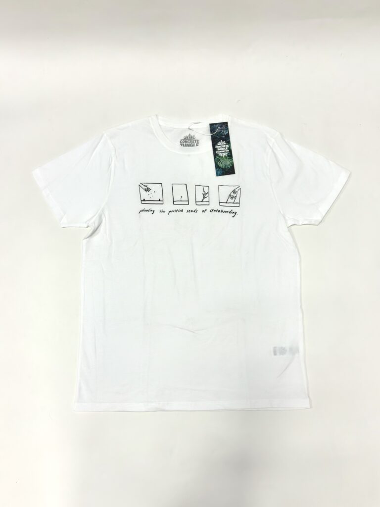 CJF PLANTING POSITIVITY T-SHIRT WHITE