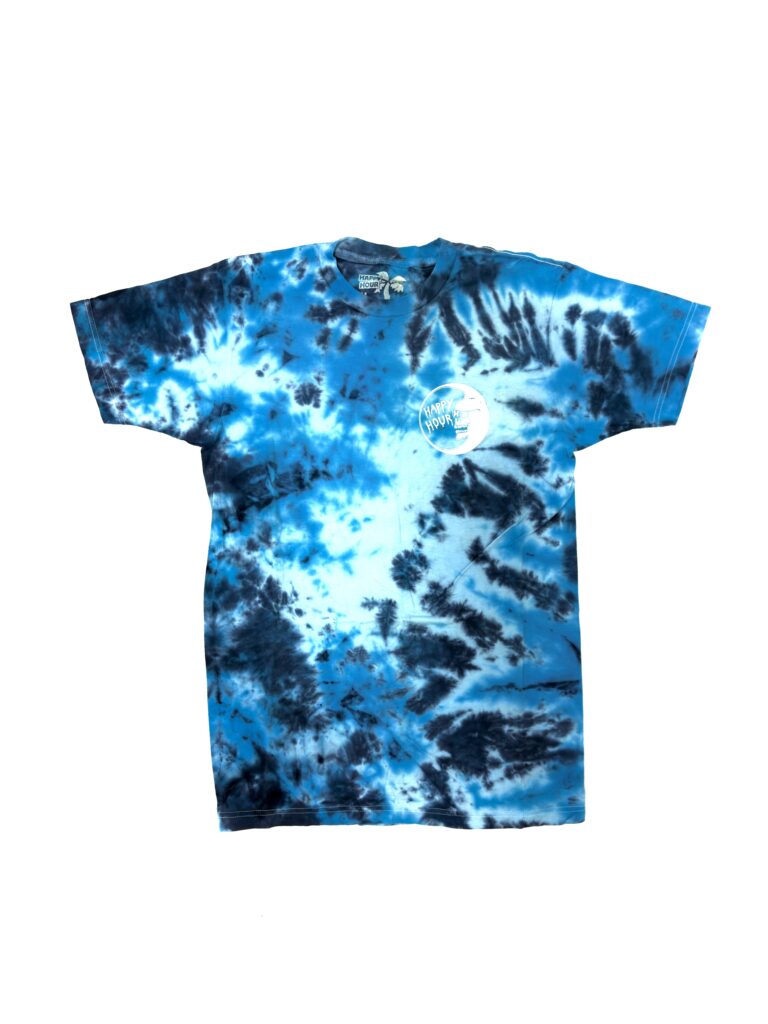 HAPPY HOUR TEE DEAD MOON TIE DYE