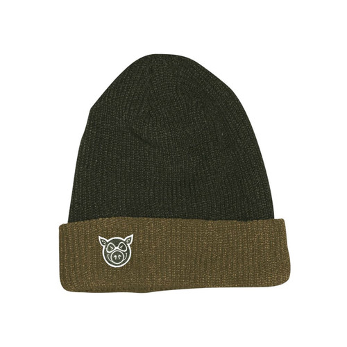  PIG HEAD DOCK BEANIE ARMY-DIJON
