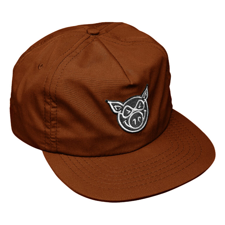 PIG HEAD UNSTRUCTURED CAP RUST