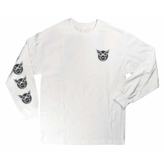PIG WHEELS MULI PIG L/S WHITE