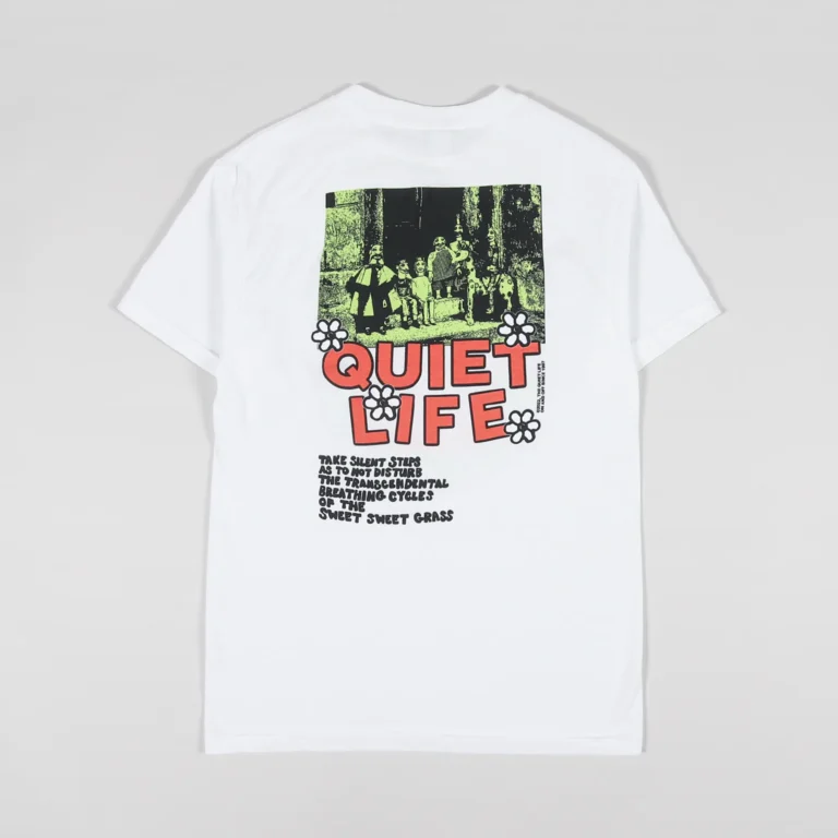 QUIET LIFE THE VOID T-SHIRT WHITE