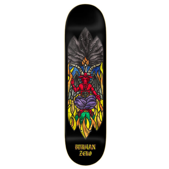 ZERO BURMAN STAINED GLASS 8.625