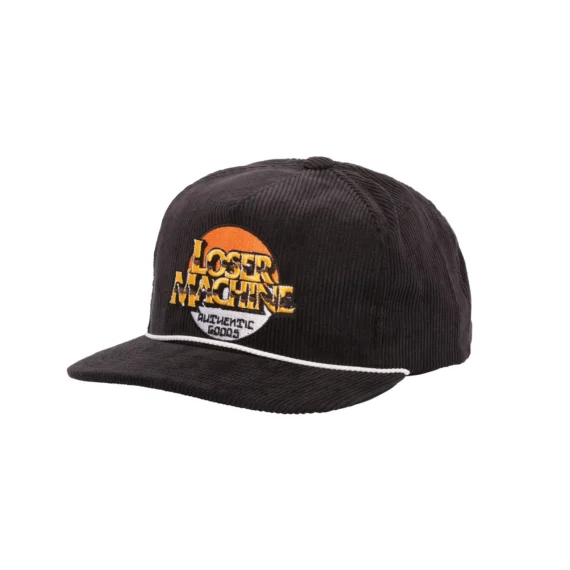 LOSER MACHINE SUNSET HEADWEAR BLACK OS
