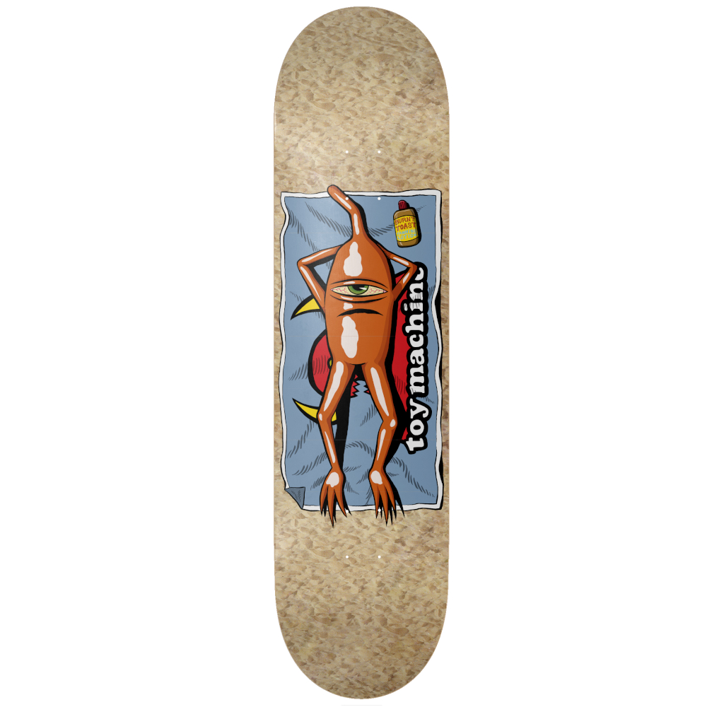 TOY MACHINE BEACH SECT DECK USA MADE 8.25