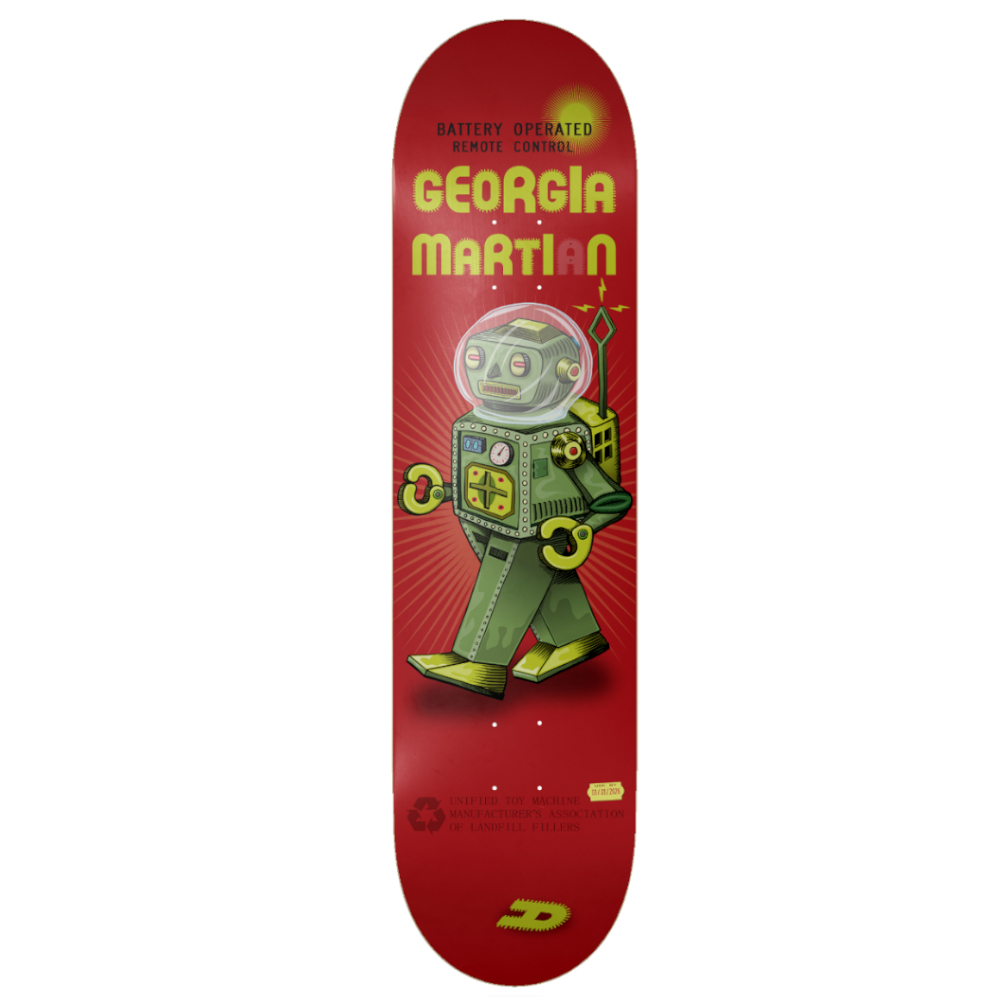 TOY MACHINE MARTIN ROBOT 8.25