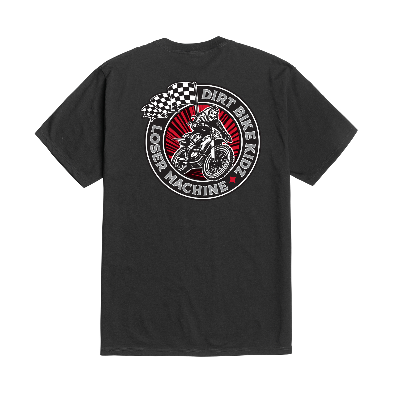 LOSER MACHINE DEATH RACE STOCK TEE BLACK