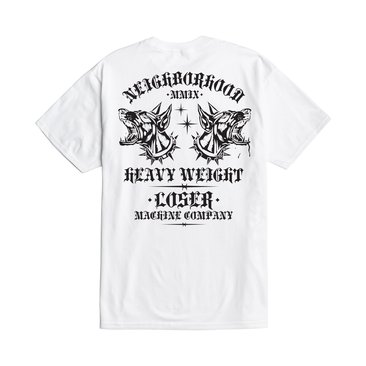 LOSER MACHINE THRASH POUND STOCK TEE WHITE