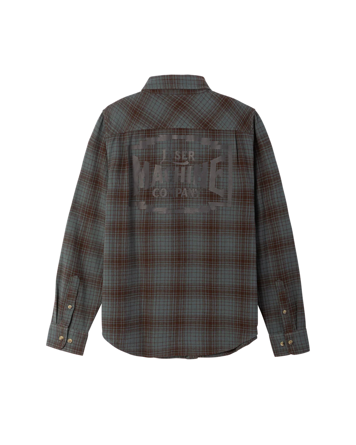 LOSER MACHINE SLAUGHTER WOVEN BROWN/BLUE - Image 2