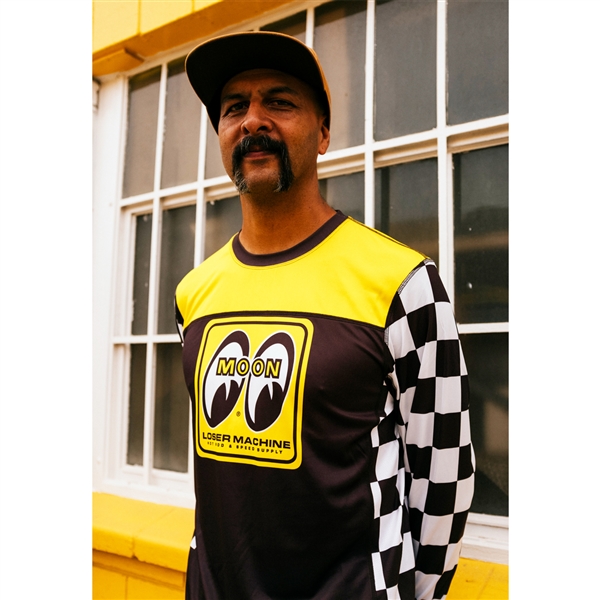 LOSER MACHINE YOKOHAMA JERSEY JERSEY BLACK/YELLOW - Image 3