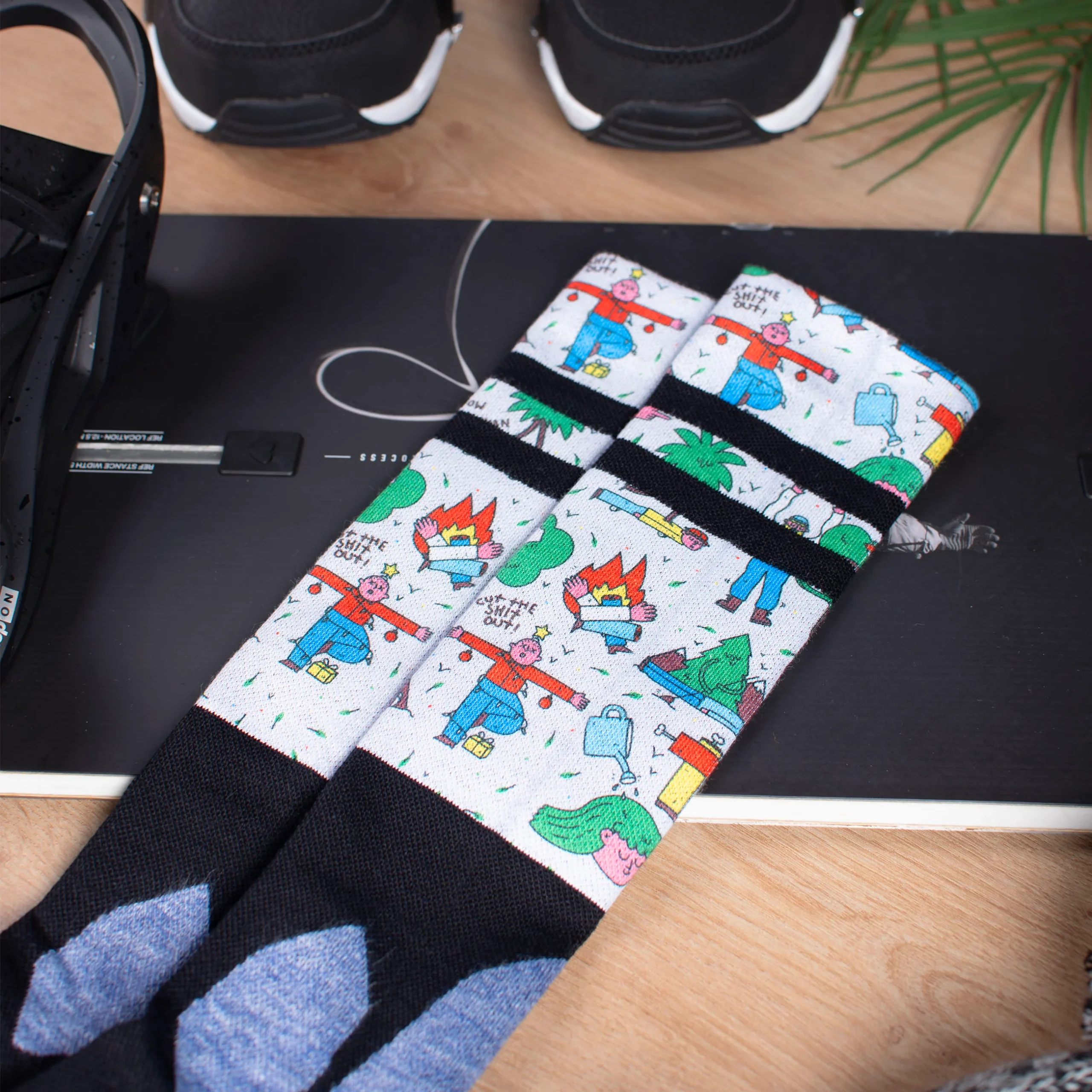 AMERICAN SOCKS LEAF ME ALONE SNOW - Image 4