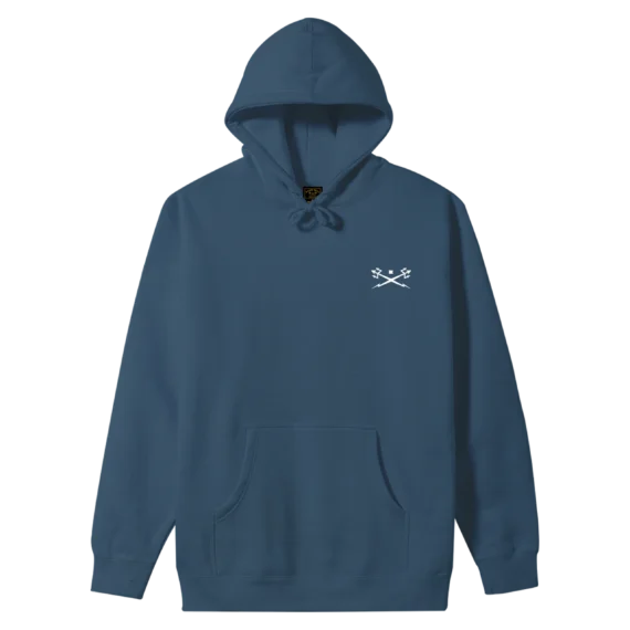 DARK SEAS GO-TO-CREW FLEECE SLATE
