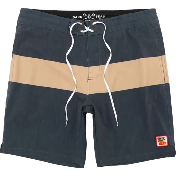 DARK SEAS GREENWICH BOARDSHORT NAVY/KHAKI
