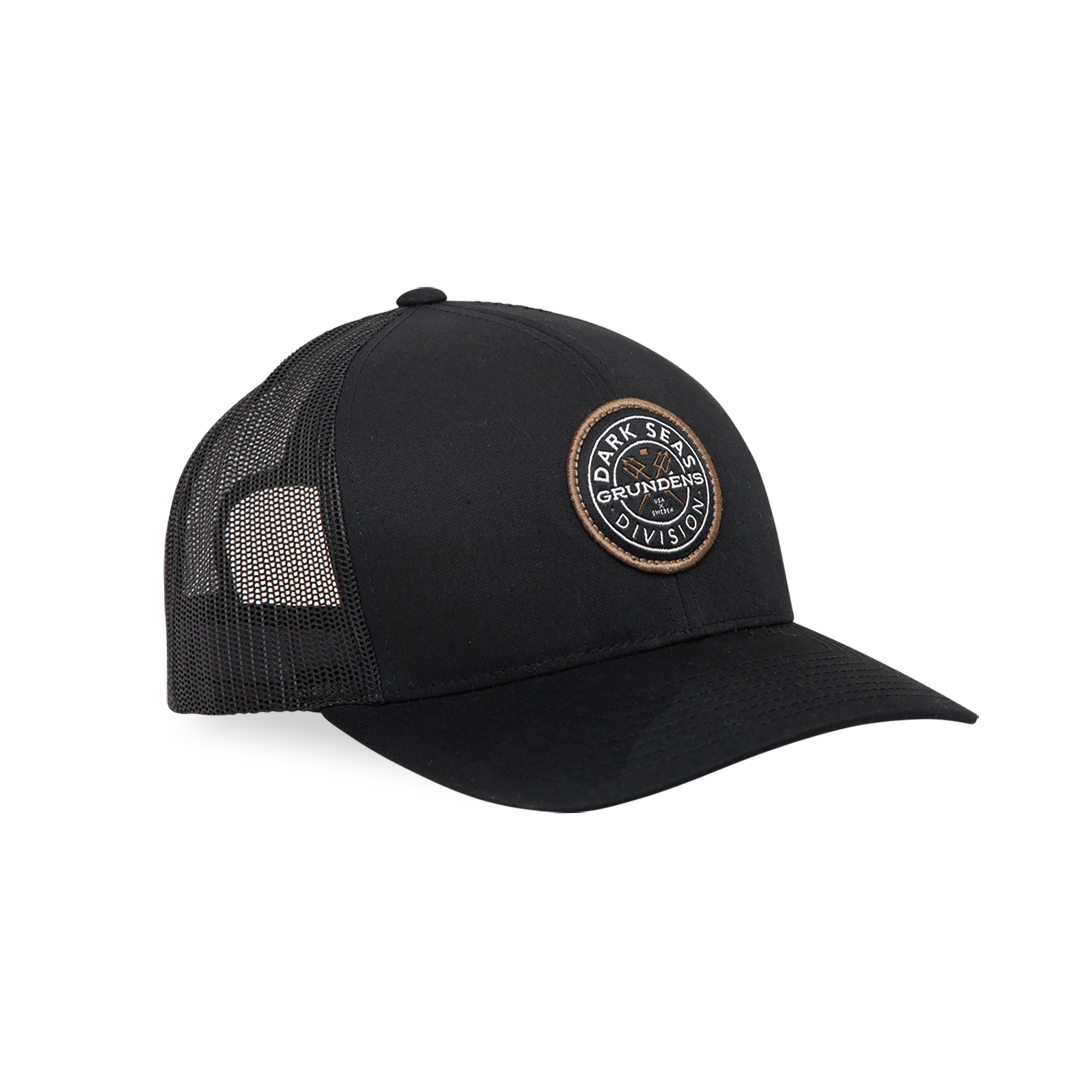 DARK SEAS SEAVIEW TRUCKER CAP BLACK OS