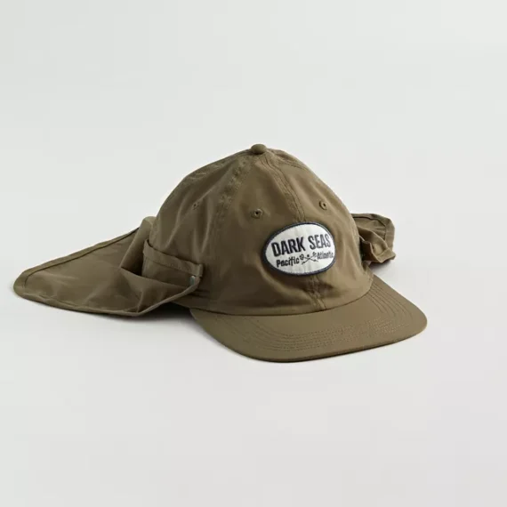 DARK SEAS SOLAR HEADWEAR OLIVE O/S