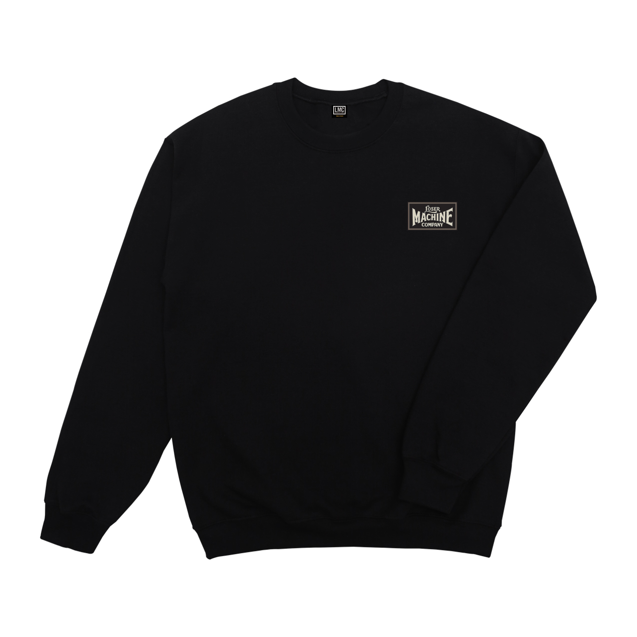 LOSER MACHINE STREET SOUND STK CREW FLEECE BLACK - Image 2
