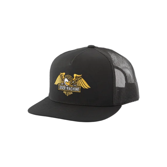 LOSER MACHINE WINGS TRUCKER CAP BLACK OS