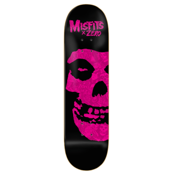 ZERO MISFITS FIEND SKULL COLLAGE PINK