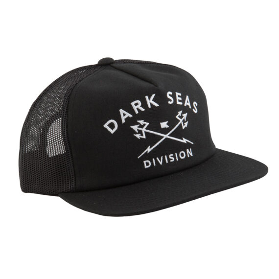 DARK SEAS TRIDENTS TRUCKER BLACK OS