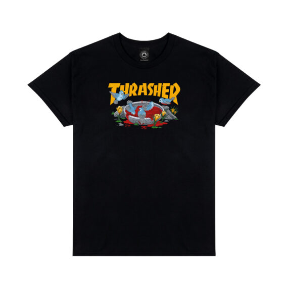 THRASHER BLOOD BATH T-SHIRT BLACK