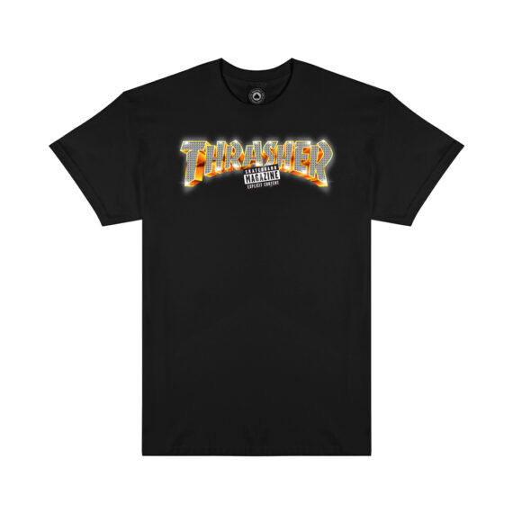 THRASHER EXPLICIT T-SHIRT BLACK