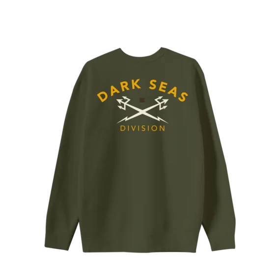 DARK SEAS HEADMASTER V3 CREW SWEAT ARMY