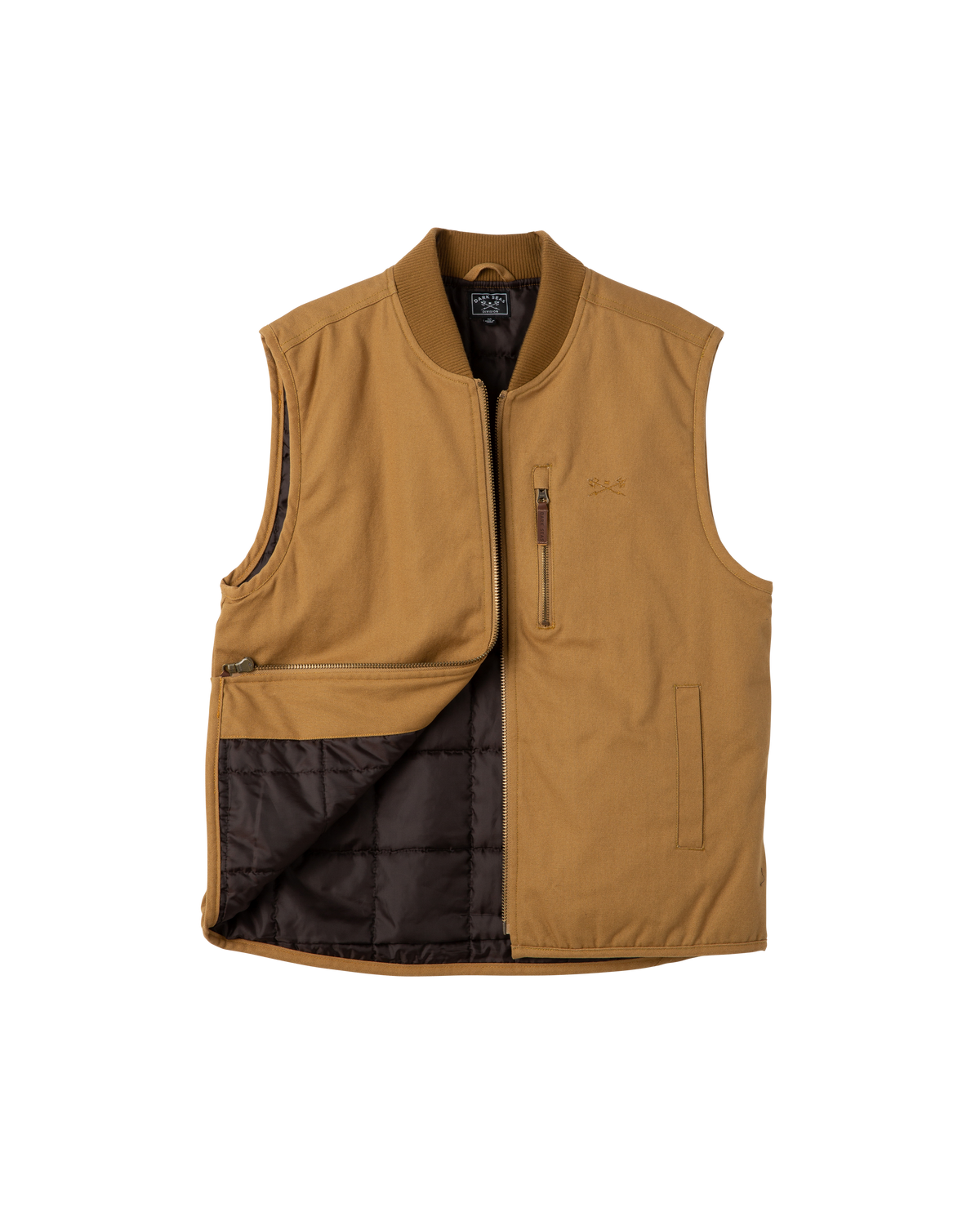 DARK SEAS SEAMUS VEST BRONZE