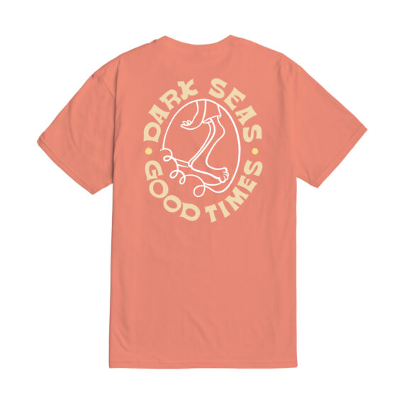 DARK SEAS NOSE RIDER TEE CORAL