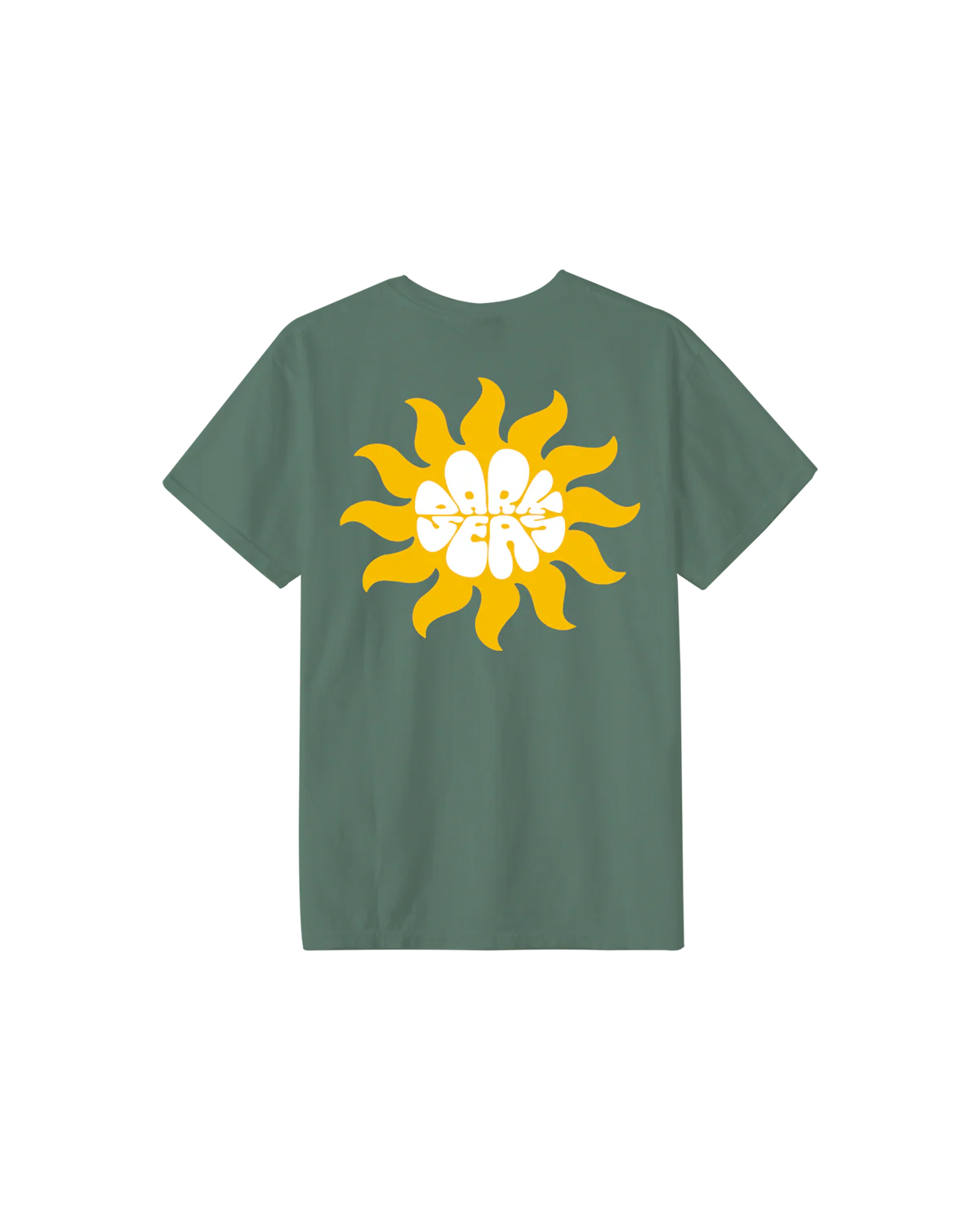 DARK SEAS HOT HEAT TEE DEEP GRASS GREEN