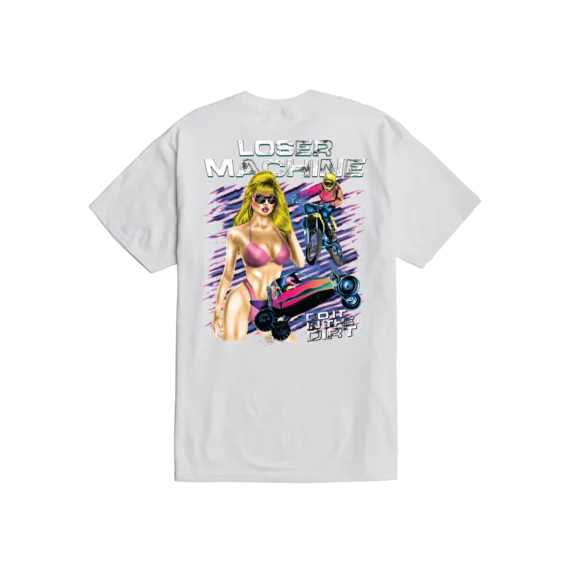 LOSER MACHINE OCOTILLO TEE VINTAGE WHITE