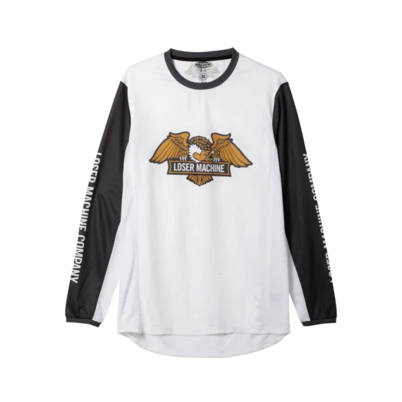 LOSER MACHINE CONDOR JERSEY WHITE/BLACK