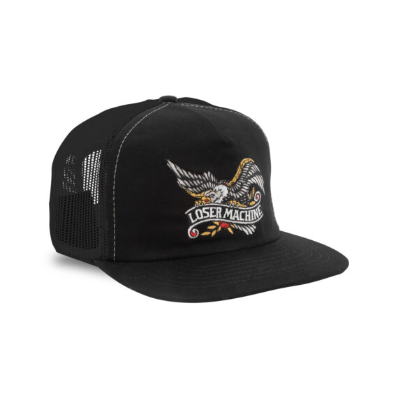 LOSER MACHINE GLORY HAT BLACK BLACK