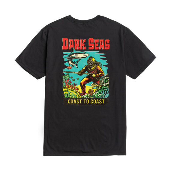 DARK SEAS WATER DECAL PREMIUM S/S TEE BLACK