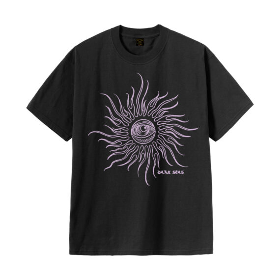 DARK SEAS EYE OF THE STORM HEAVYWEIGHT TEE BLACK