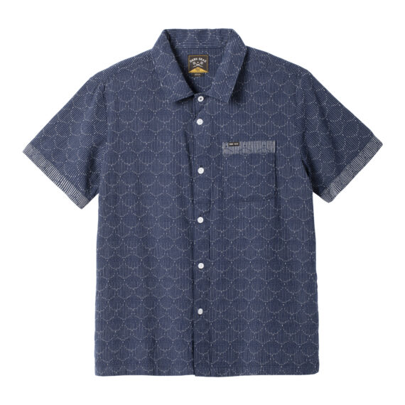DARK SEAS SCALES WOVEN NAVY