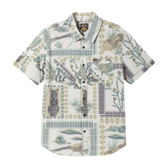 DARK SEAS COTTONDALE WOVEN KHAKI
