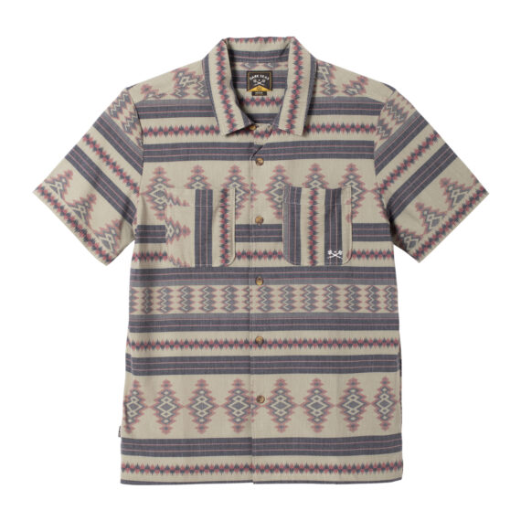 DARK SEAS PALMETTO WOVEN ALOE/BROWN