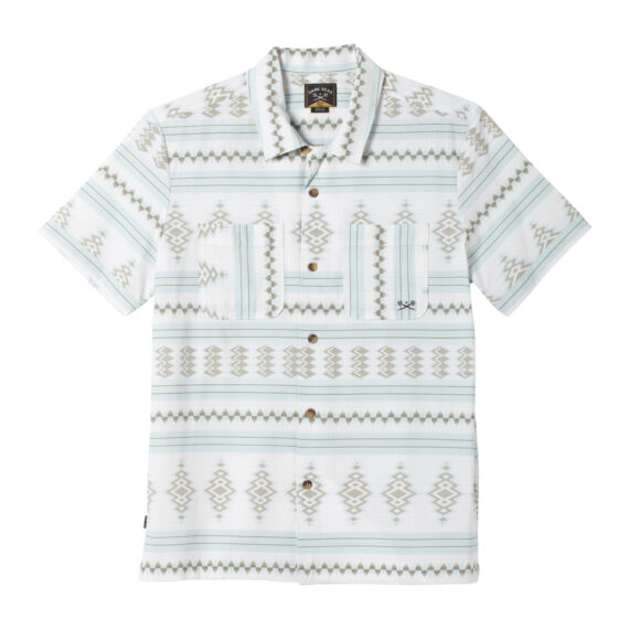 DARK SEAS PALMETTO WOVEN OFF-WHITE/BLUE