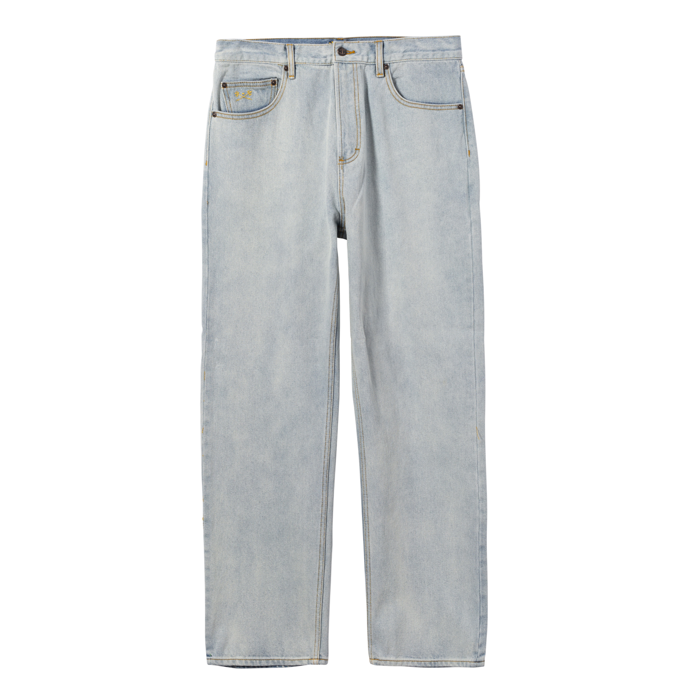 DARK SEAS SILVERADO DENIM PANTS BLEACH WASH