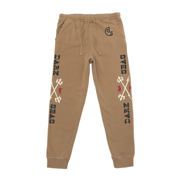 DARK SEAS GO-TO V2 STOCK SWEATPANTS SANDSTONE