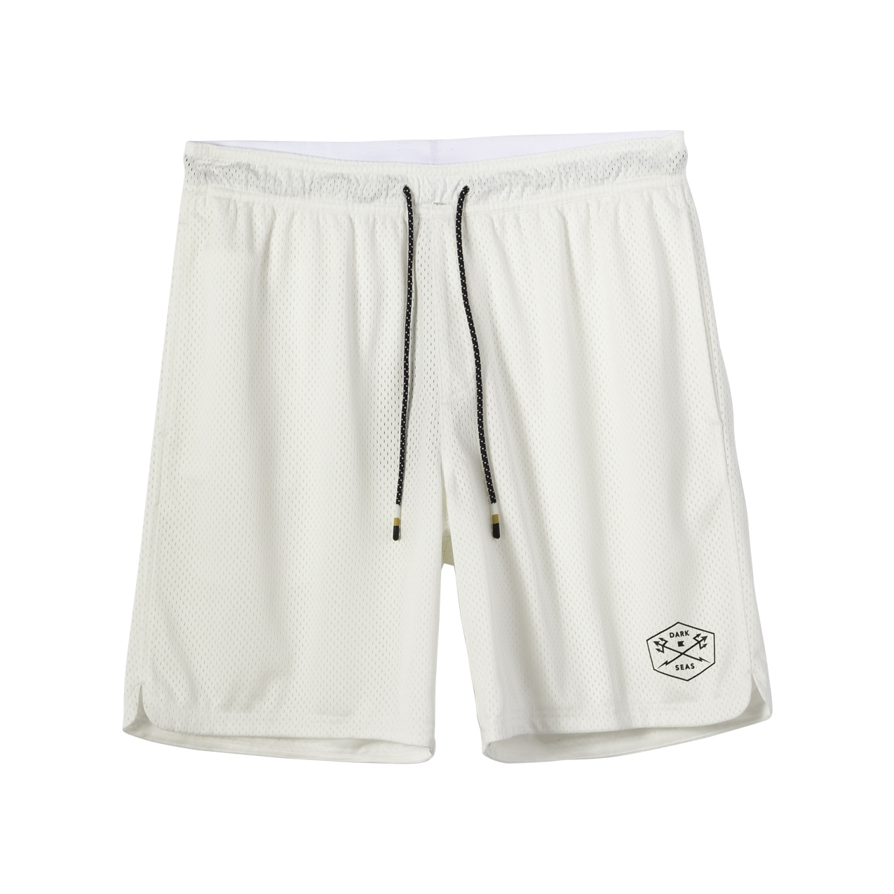 DARK SEAS NO SWEAT MESH SHORT WHITE