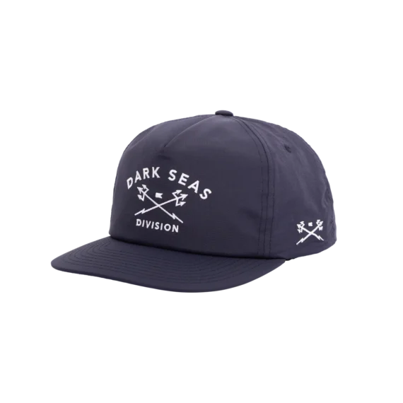DARK SEAS TRIDENTS NYLON HEADWEAR NAVY OS