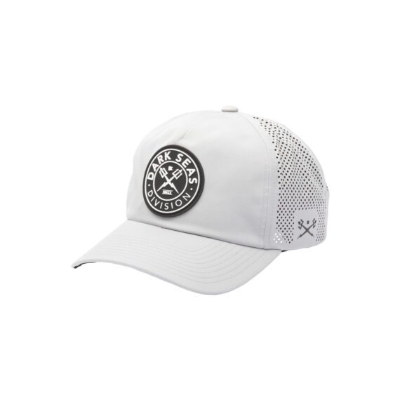 DARK SEAS NAV TECH HEADWEAR GREY OS