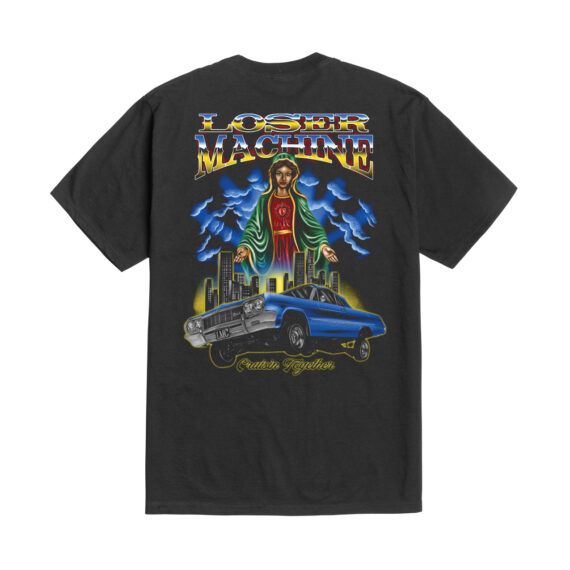 LOSER MACHINE CRUISIN TOGETHER STOCK TEE BLACK