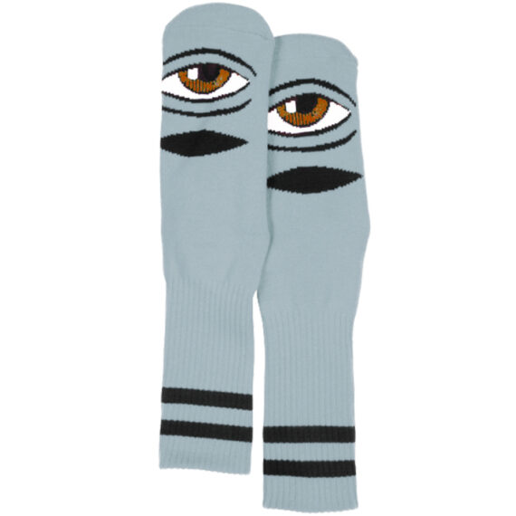 TOY MACHINE SECT EYE SOCK BABY BLUE