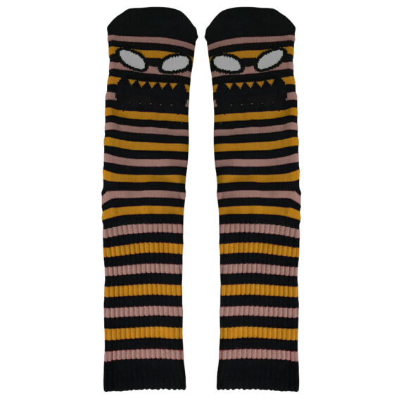 TOY MACHINE MONSTER FACE MINI STRIPES BLK / MUS