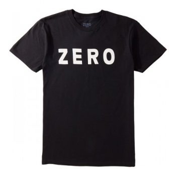 ZERO ARMY S/S TEE BLACK/WHITE