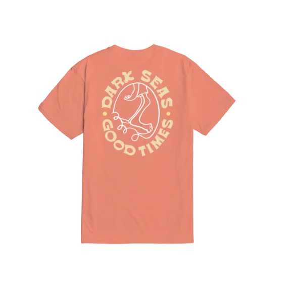 DARK SEAS NOSE RIDER S/S TEE CORAL